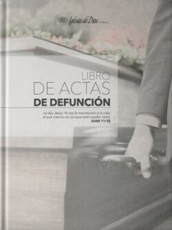 Libro de actas de defunción