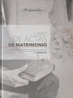 Libro de actas de matrimonios