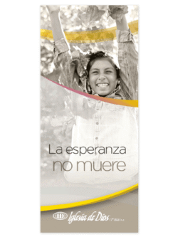 Folleto "La esperanza no muere"